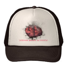 Brain on fire, INTENSE BRAIN ACTIVITY! Mesh Hat