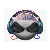 Brain Postcard