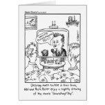 Brain Shorts "Ground Hogs Day" by Jim Kraft Greeting Card