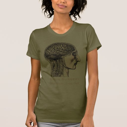 Brain Surgery Survivor Antique Medical Engraving T-shirt