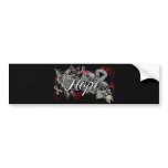 Brain Tumor Hope Garden Ribbon Bumper Sticker