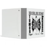 Brain Tumour Awareness Butterfly Binder