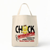 Brain Tumour Chick Interrupted 2 Tote Bag