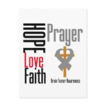 Brain Tumour Hope Love Faith Prayer Cross