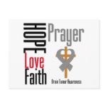 Brain Tumour Hope Love Faith Prayer Cross