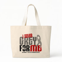 Brain Tumour I Wear Grey For ME 6.2 Bag
