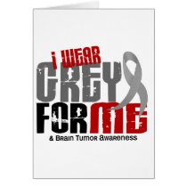 Brain Tumour I Wear Grey For ME 6.2