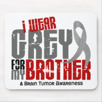 Brain Tumour I Wear Grey For My Brother 6.2