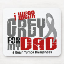 Brain Tumour I Wear Grey For My Dad 6.2