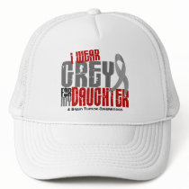 Brain Tumour I Wear Grey For My Daughter 6.2