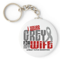 Brain Tumour I Wear Grey For My Wife 6.2
