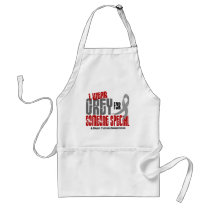 Brain Tumour I Wear Grey For Someone Special 6.2 Aprons