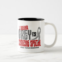 Brain Tumour I Wear Grey For Someone Special 6.2 Coffee Mugs