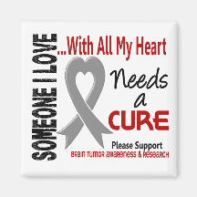 Brain Tumour Needs A Cure 3 Magnet