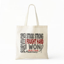 Brain Tumour Survivor 4 Canvas Bags