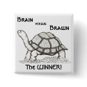 Brain vs. Brawn Badge buttons