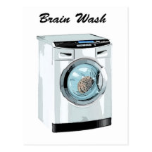 Brain Wash Post Cards