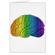Brainbow Greeting Card