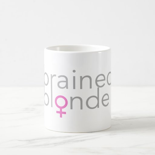 Brained Blonde Mug