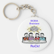 Brainiac Key Ring Keychain