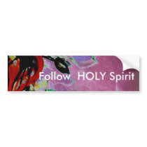 BRAMH KAMAL -  Lotus Healing Spirit Bumper Stickers