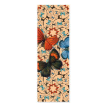 Branch Butterflies Lg Any Colour Bookmark Business Card Template