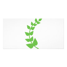 branch of a tree photo card template