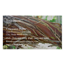 Branche de Brown Stringybark Carte De Visite