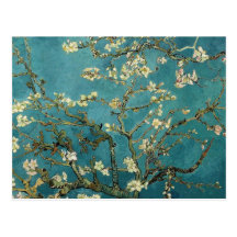 Branches d'amande de Van Gogh en fleur Cartes Postales