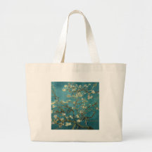 Branches d'amande de Van Gogh en fleur Sacs Fourre-tout
