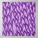 branches purple posters