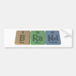 Brand-B-Ra-Nd-Boron-Radium-Neodymium.png Autocollant Pour Voiture