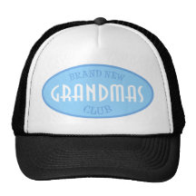 Brand New Grandmas Club (Blue) Trucker Hats
