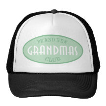 Brand New Grandmas Club (Green) Mesh Hats
