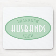 Brand New Husbands Club (Green) Mousepad