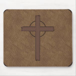 Branded Leather look Mouse Pad