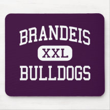 Brandeis - Bulldogs - High School - Bronx New York Mousepad