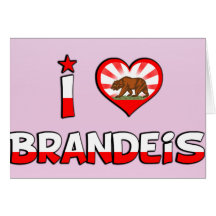 Brandeis, CA Card