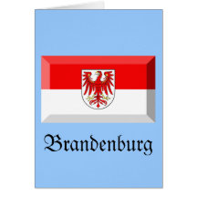 Brandenburg Flag Gem Card
