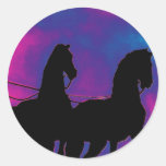 Brandenburg Gate, Berlin, Germany - Horse Close Up Stickers