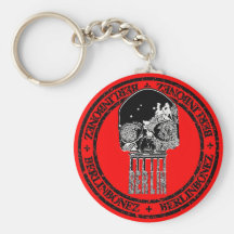 Brandenburg Skull Key Chain