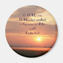brandi 136, O LORD our... - Customized Magnet