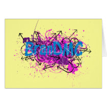 BranDMC Greeting Card