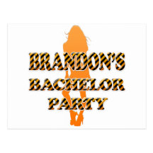 Brandon's Bachelor Party Post Card