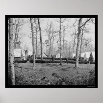 Brandy Station, Virginia Field Hospital 1864 Poster