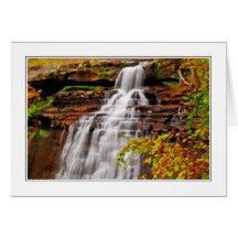 Brandywine Falls Greeting Card