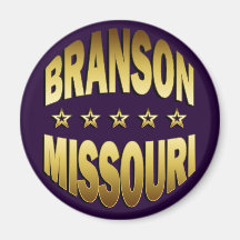BRANSON, MISSOURI MAGNETS