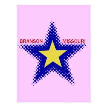 BRANSON MISSOURI POSTCARDS