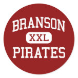 Branson - Pirates - High School - Branson Missouri Sticker