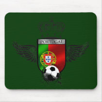 Brasão da Bandeira Portuguesa - Estilo retro Mousepads